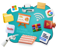 Цифровая база для школьника - КИБЕРшкола программирования для детей, компьютерные курсы для школьников, начинающих и подростков - KIBERone г. Битца