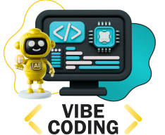Vibe Coding & AI-инжиниринг - КИБЕРшкола программирования для детей, компьютерные курсы для школьников, начинающих и подростков - KIBERone г. Битца