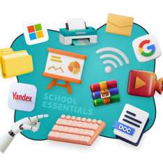 Цифровая база для школьника - КИБЕРшкола программирования для детей, компьютерные курсы для школьников, начинающих и подростков - KIBERone г. Битца