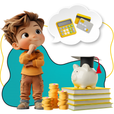 Финансовый интеллект вместе KIBERone - КИБЕРшкола программирования для детей, компьютерные курсы для школьников, начинающих и подростков - KIBERone г. Битца