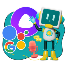 Голосовой помощник Алиса - КИБЕРшкола программирования для детей, компьютерные курсы для школьников, начинающих и подростков - KIBERone г. Битца