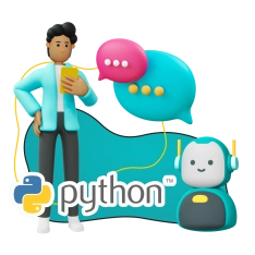 Умный чат-бот на Python на Telegram - КИБЕРшкола программирования для детей, компьютерные курсы для школьников, начинающих и подростков - KIBERone г. Битца