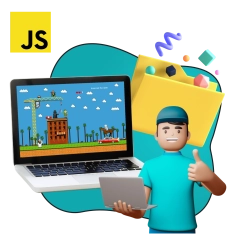 JavaScript + AI. Проектное обучение + геймификация + AI-помощники - КИБЕРшкола программирования для детей, компьютерные курсы для школьников, начинающих и подростков - KIBERone г. Битца