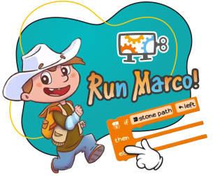 Run Marco - Школа программирования для детей, компьютерные курсы для школьников, начинающих и подростков - KIBERone г. Битца